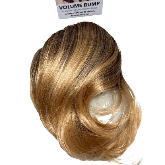 REVLON, Volume Bump Hairpiece, Frosted Brown with golden hi-lights - Picture 3 of 12